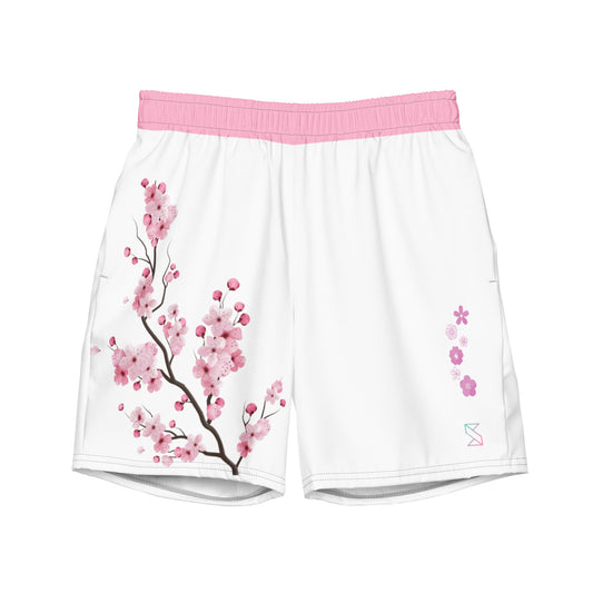 cherry blossom trunks front view