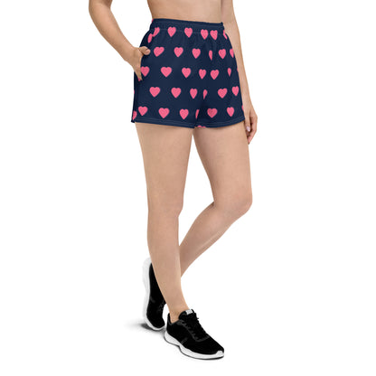 Love womens shorts trunks on female model with an angled side view